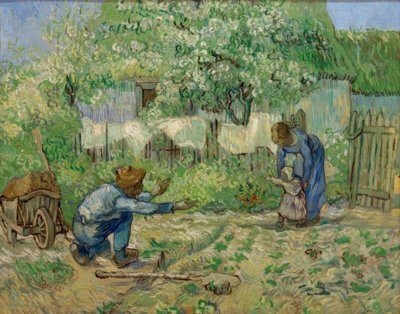 Erste Schritte von Vincent van Gogh